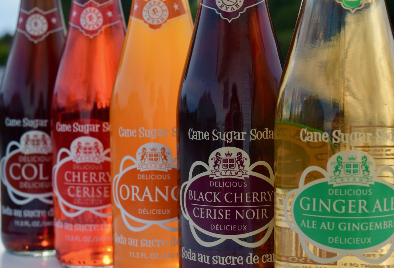 Johnnie Ryan, Cane Sugar Soda, Cane Sugar Fountain Drinks